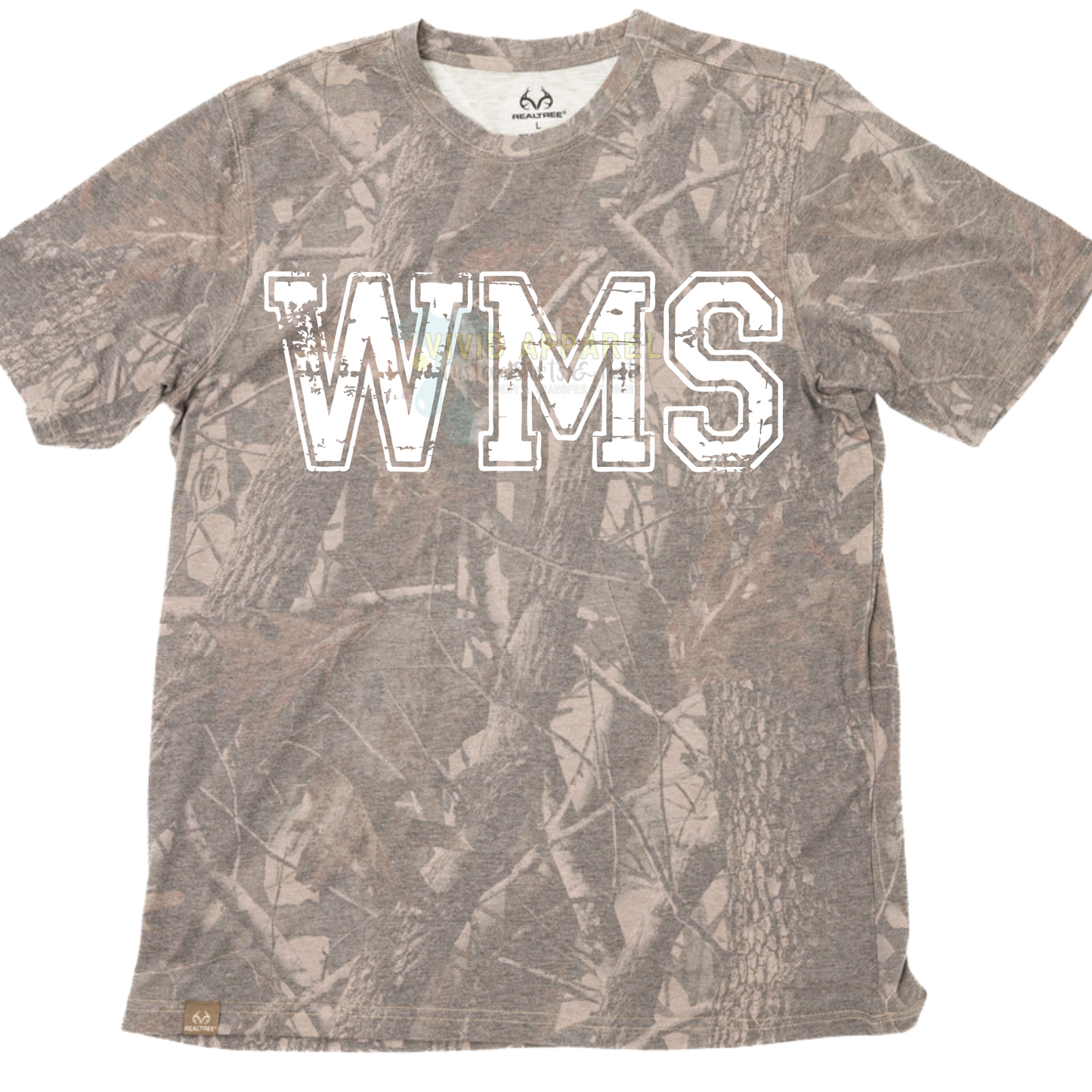 WMS Block Camo Tee