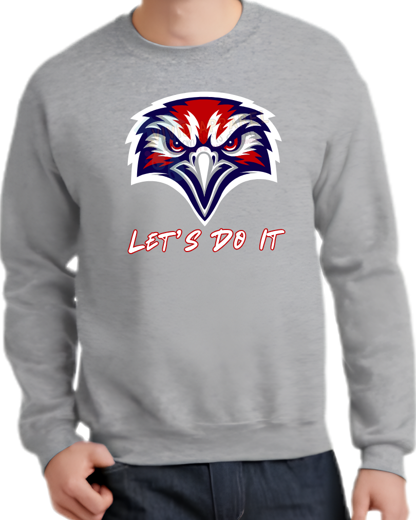 Wakulla High School - Let's Do It Crewneck Sweatshirt