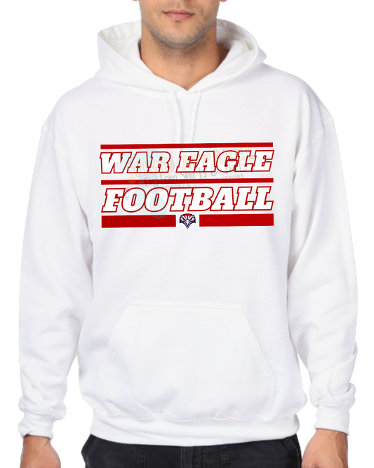 Wakulla High School - War Eagle Football Hoodie