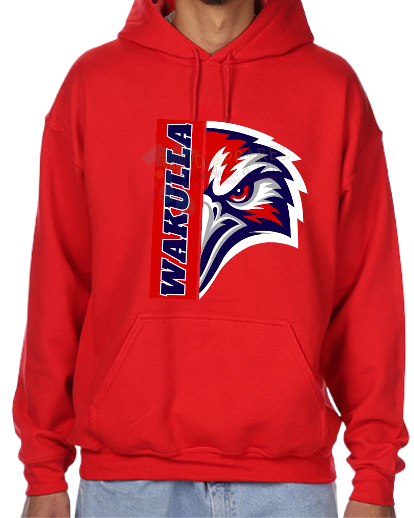 Wakulla High School - 1/2 Eagle Hoodie