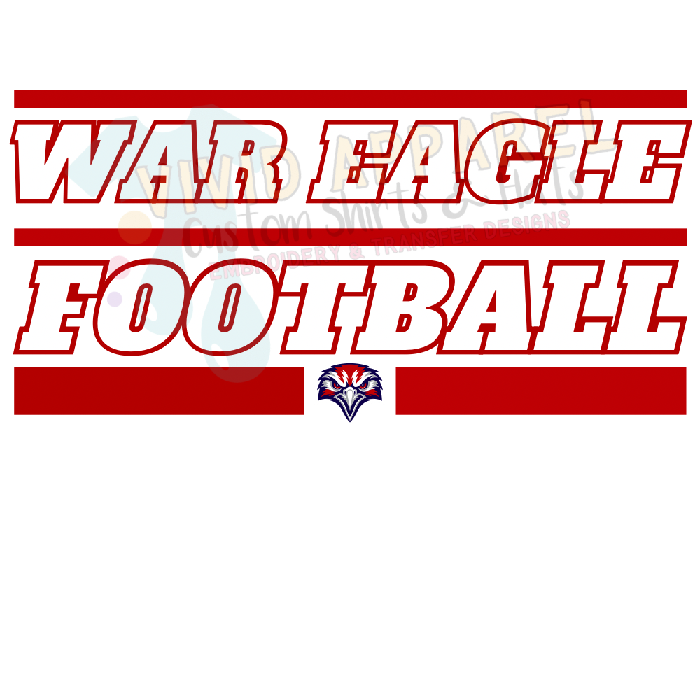 War Eagle Football Tee