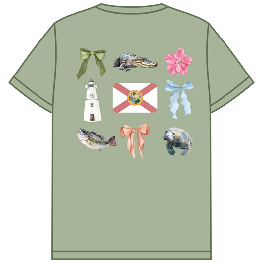 Wakulla County Bows (FL Flag)