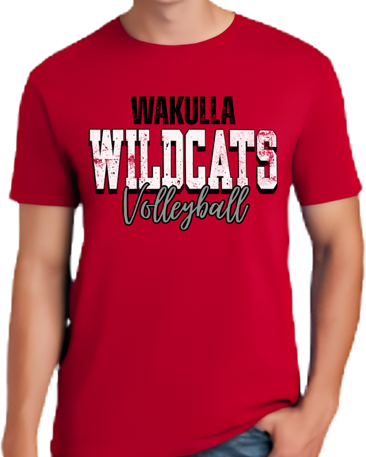 WMS Wildcats Volleyball Tee