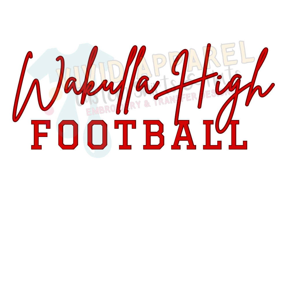 Wakulla High Football Tee