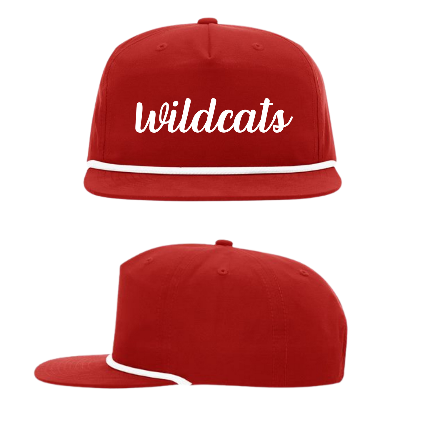 Embroidered Wildcats Gramps Rope Cap