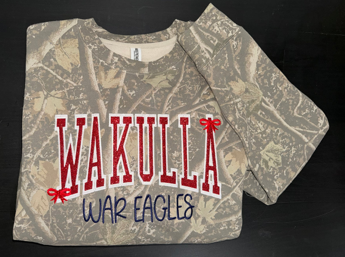 Custom Applique Embroidered Tee