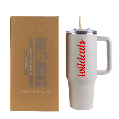 40 oz Tumbler-- Wildcats