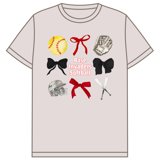 Base Invaders Bow Shirt