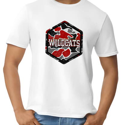 Wildcats Camo Hex Tee