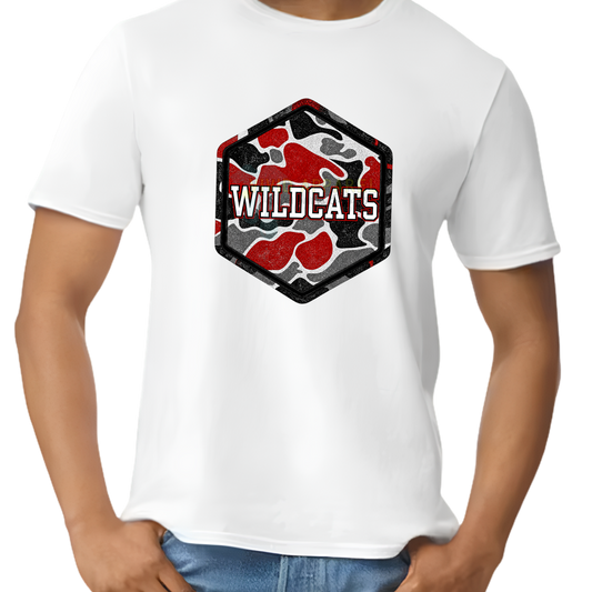 Wildcats Camo Hex Tee