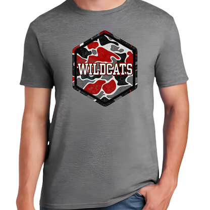 Wildcats Camo Hex Tee