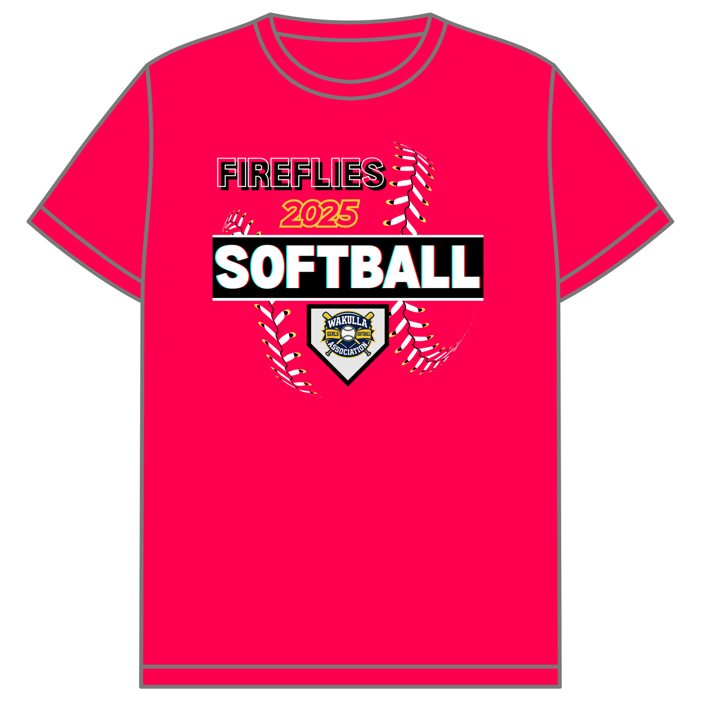 Fireflies Softball Shirt