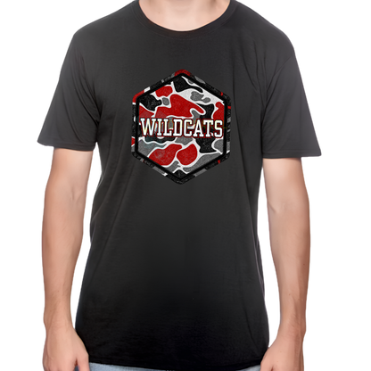 Wildcats Camo Hex Tee