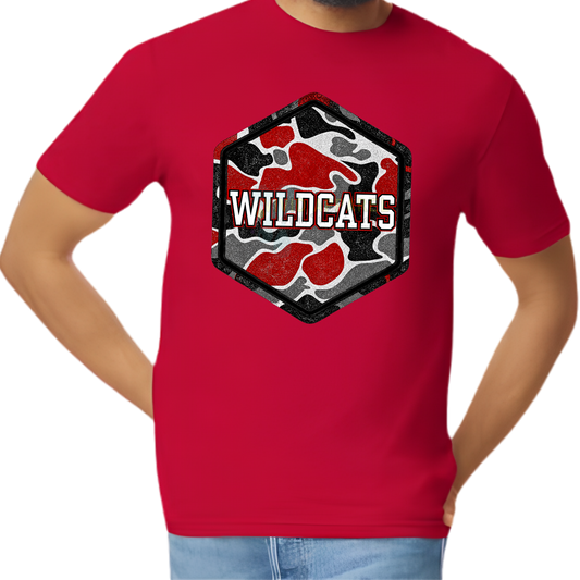 Wildcats Camo Hex Tee