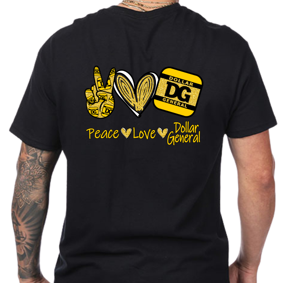 Peace, Love DG Tee