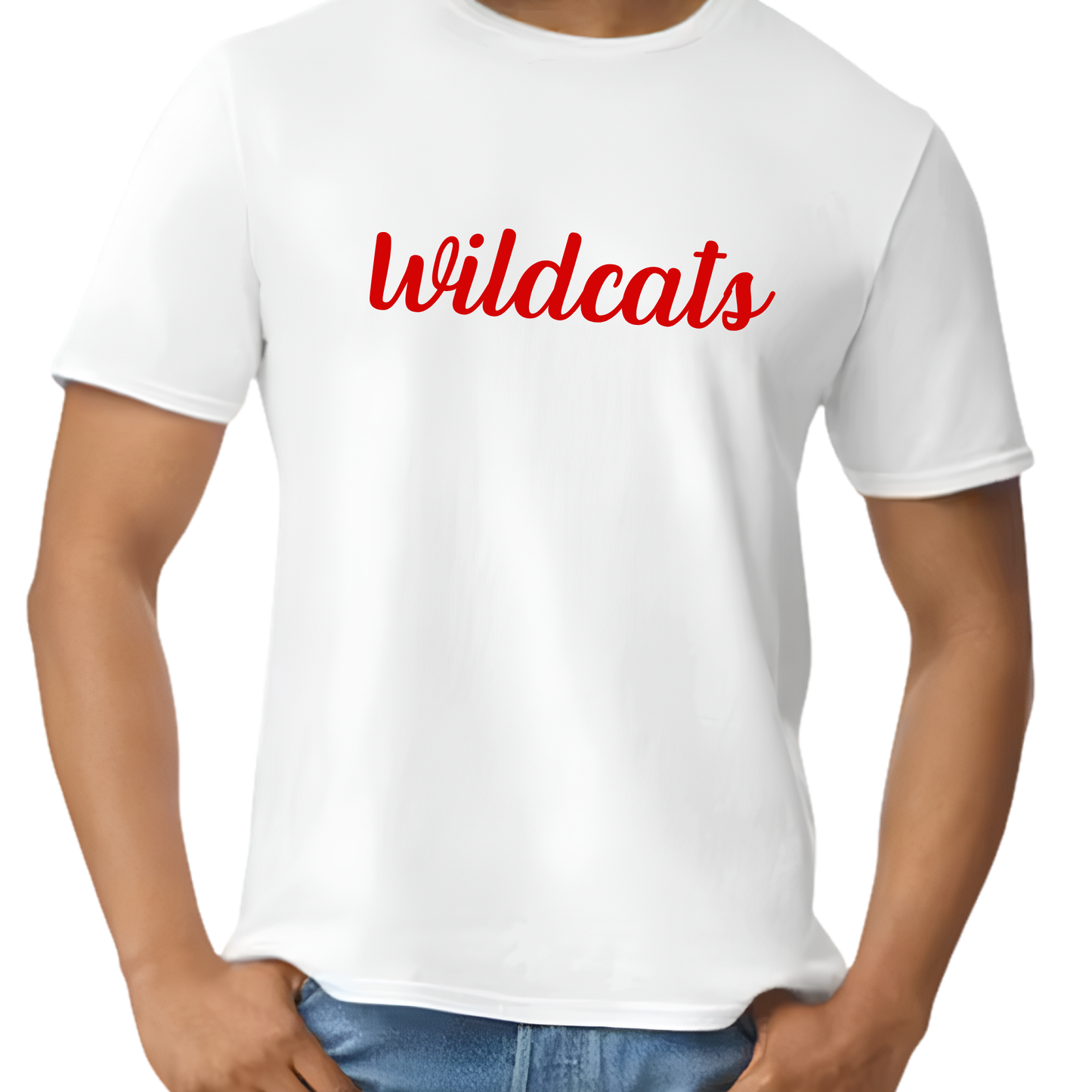 Wildcats Cursive Tee