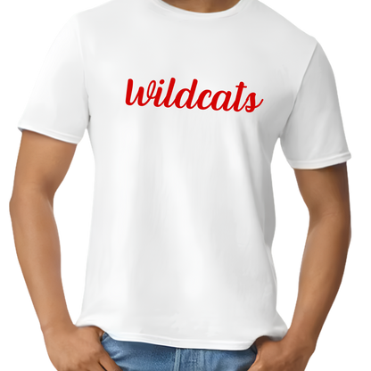 Wildcats Cursive Tee