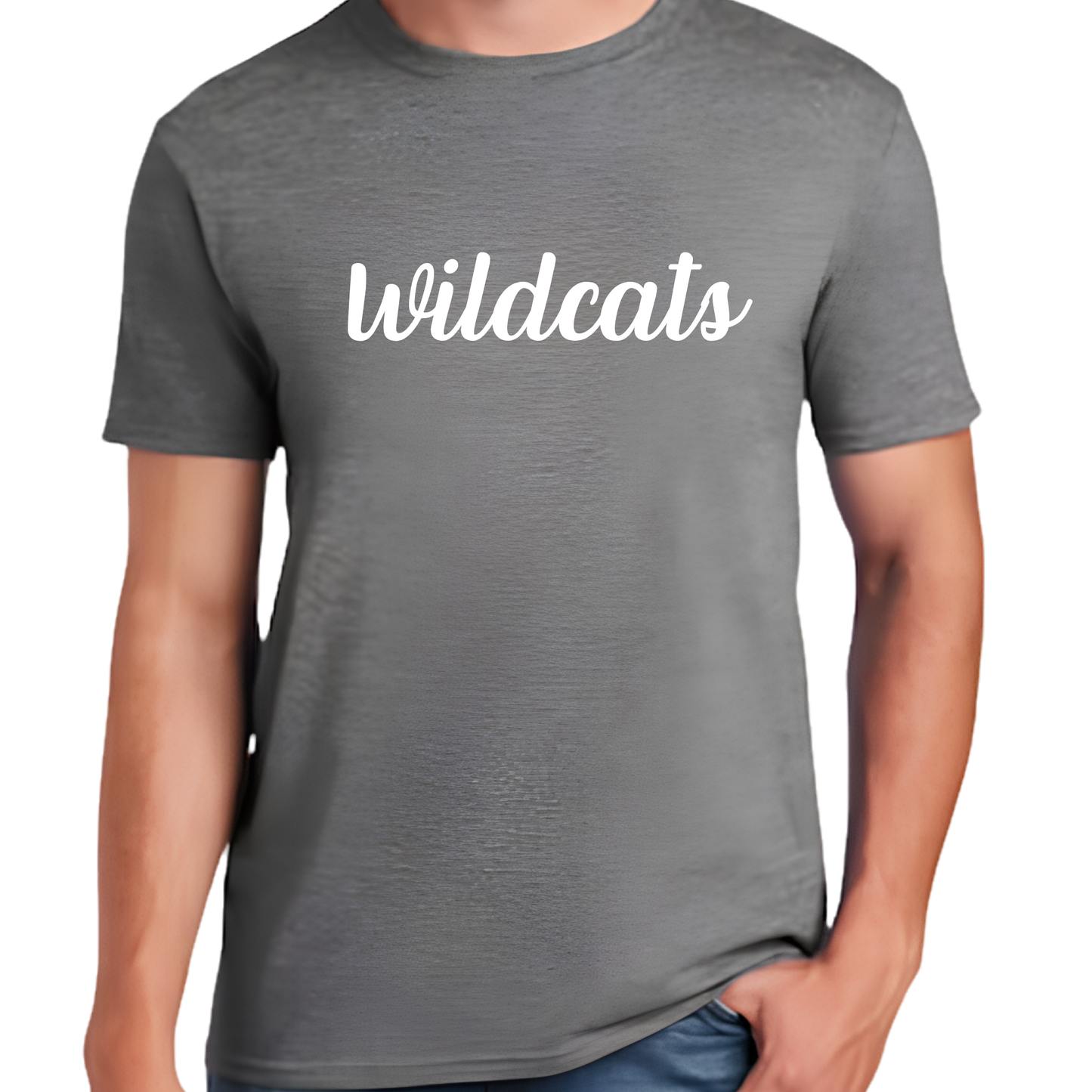 Wildcats Cursive Tee