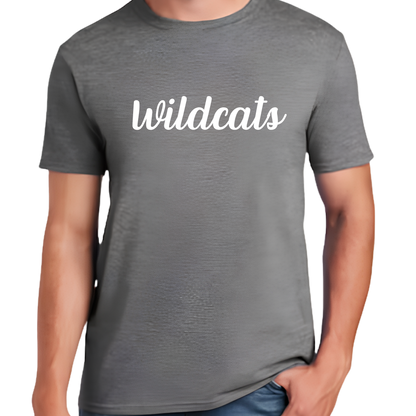 Wildcats Cursive Tee