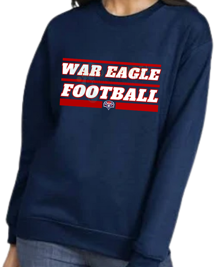 War Eagle Football Crewneck Sweatshirt