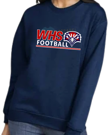 WHS Football Crewneck Sweatshirt