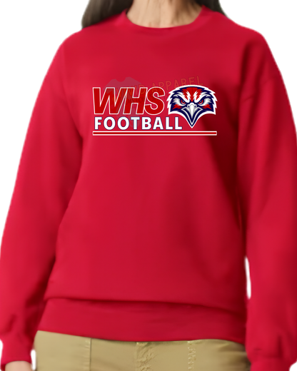 WHS Football Crewneck Sweatshirt