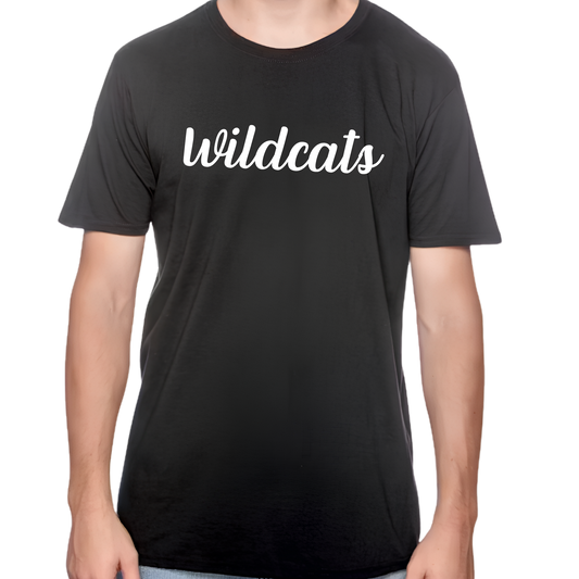 Wildcats Cursive Tee