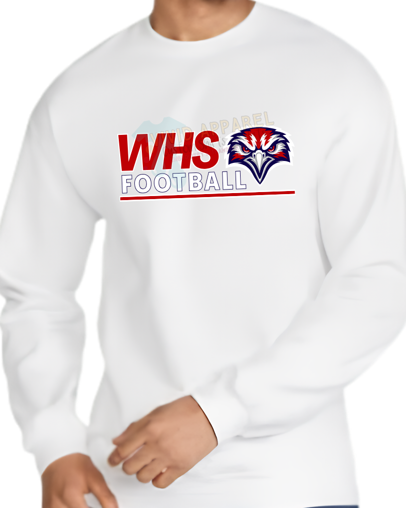 WHS Football Crewneck Sweatshirt