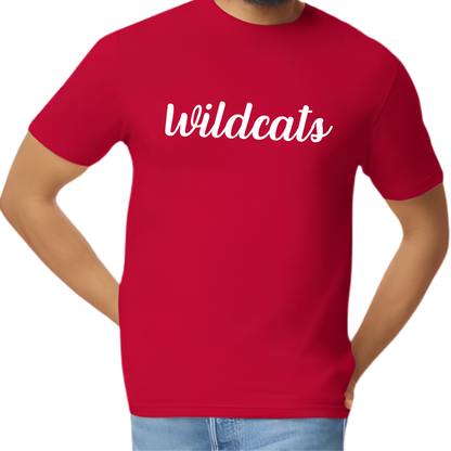 Wildcats Cursive Tee