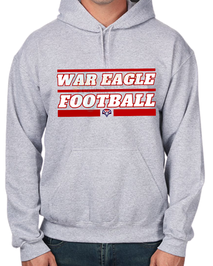 War Eagle Football Hoodie