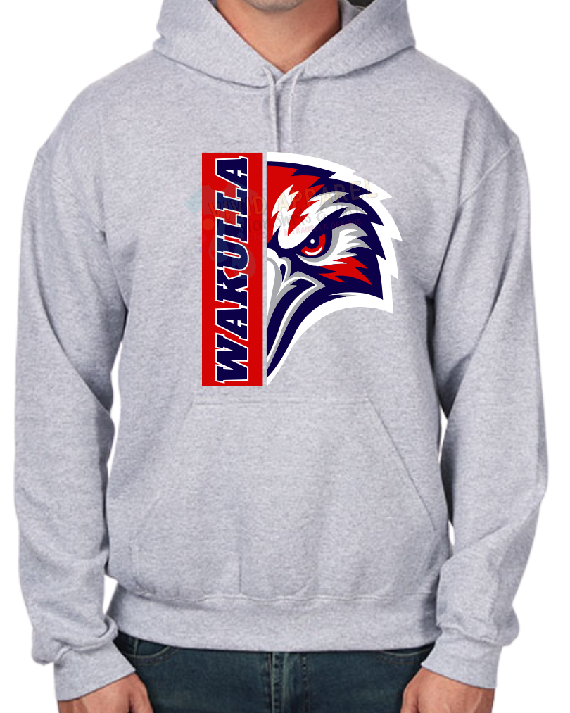 Wakulla 1/2 Eagle Hoodie