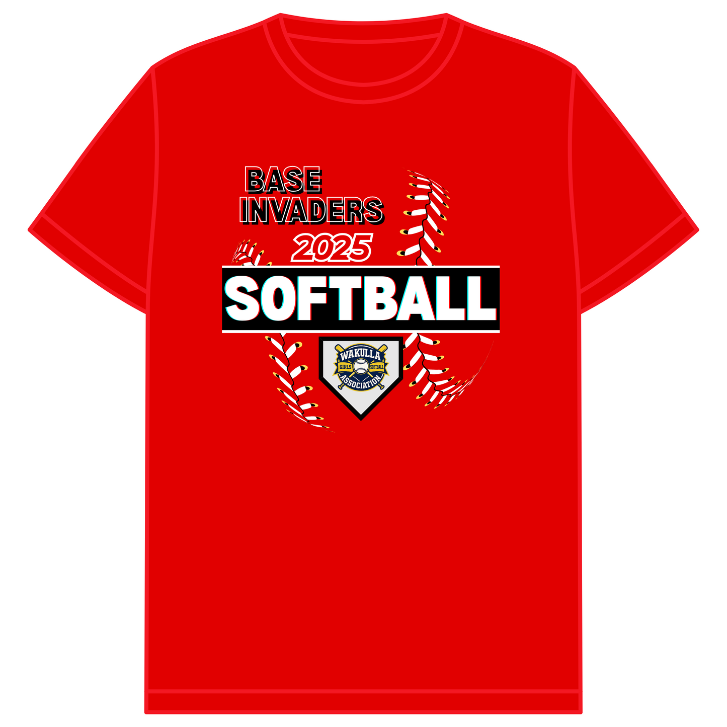 Base Invaders Softball Shirt