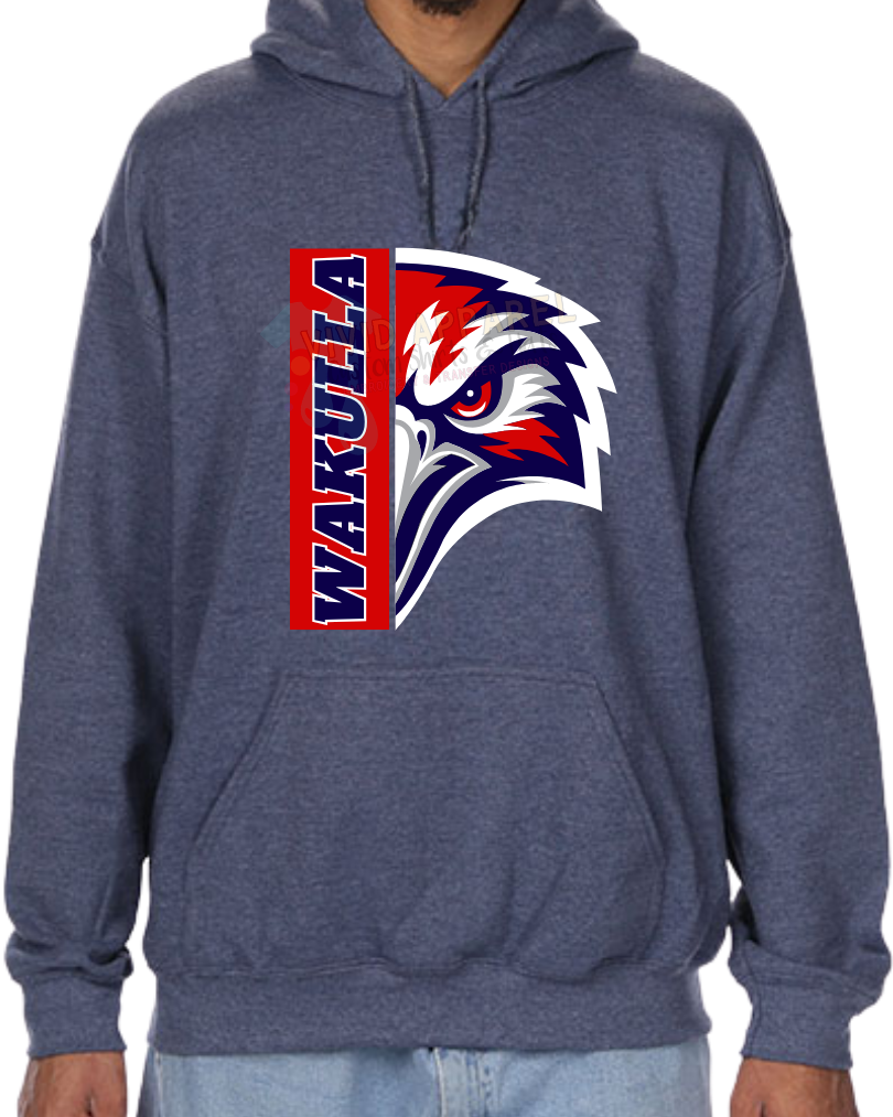 Wakulla 1/2 Eagle Hoodie