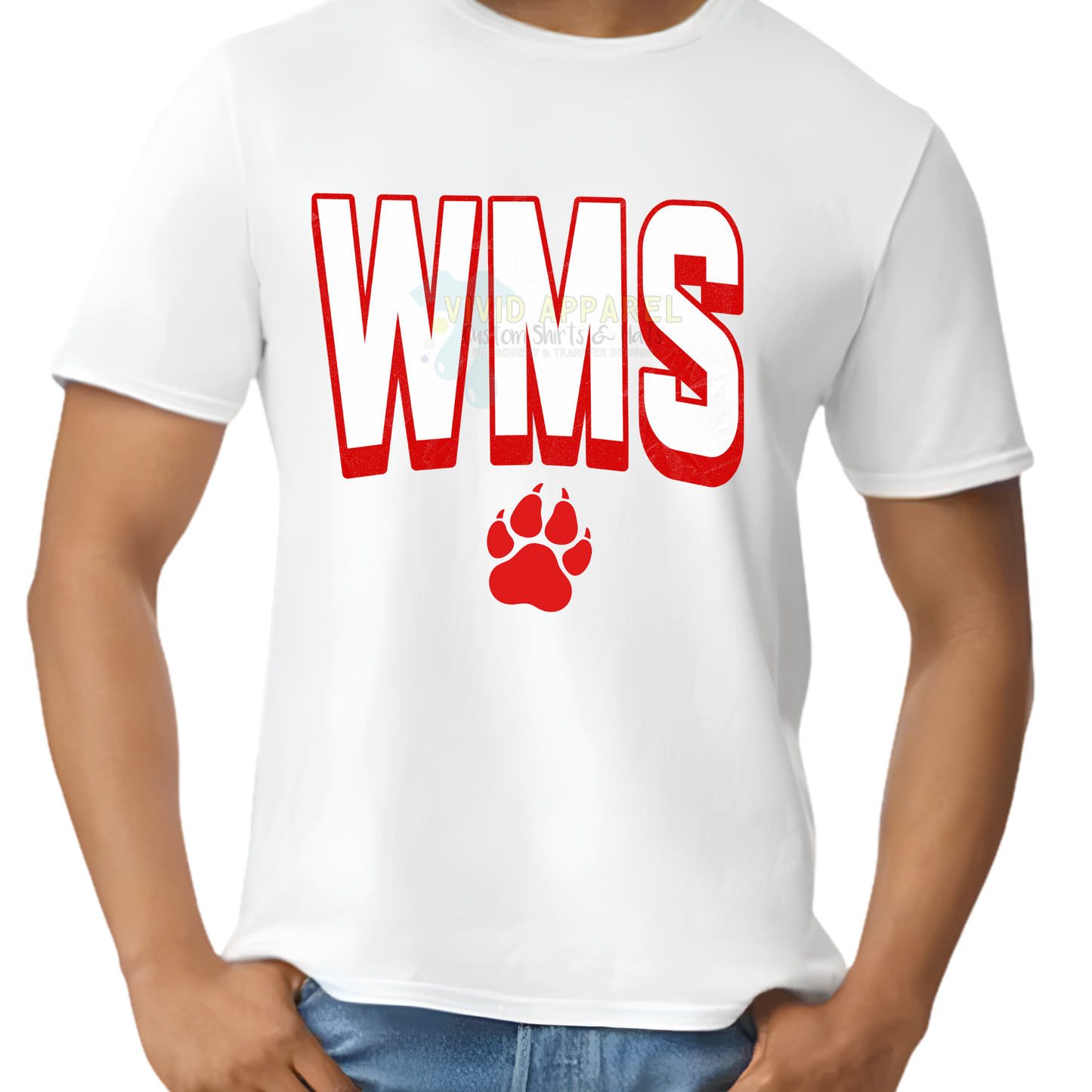 WMS Paw Tee