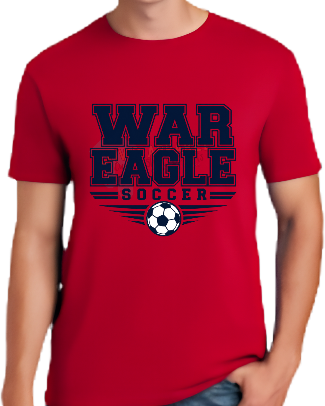 War Eagle Soccer Tee