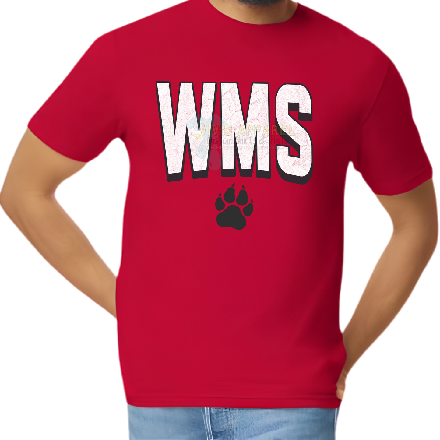 WMS Paw Tee