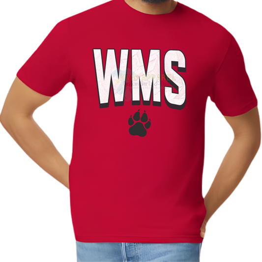 WMS Paw Tee