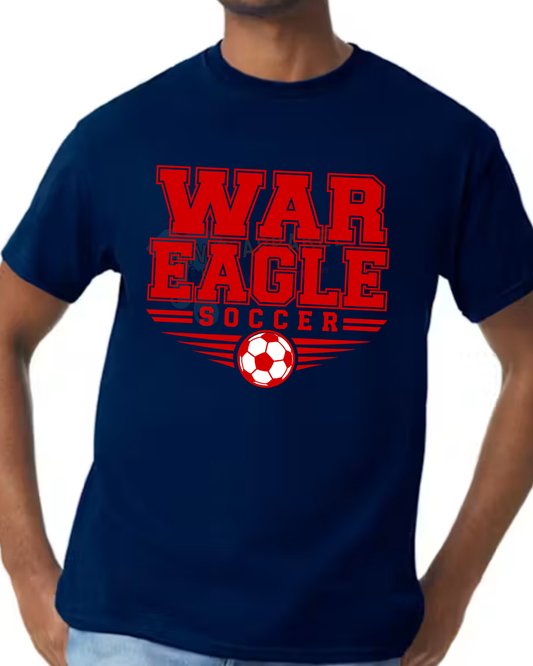 War Eagle Soccer Tee