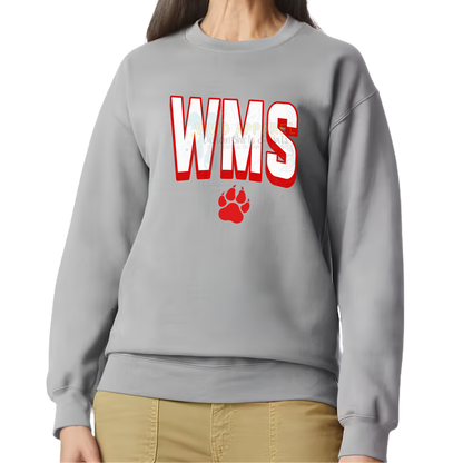 WMS Paw Crewneck Sweatshirt