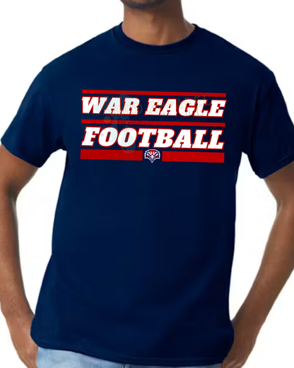 Wakulla High School - War Eagle Football Tee