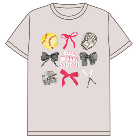 Lady Wolves Bow Shirt