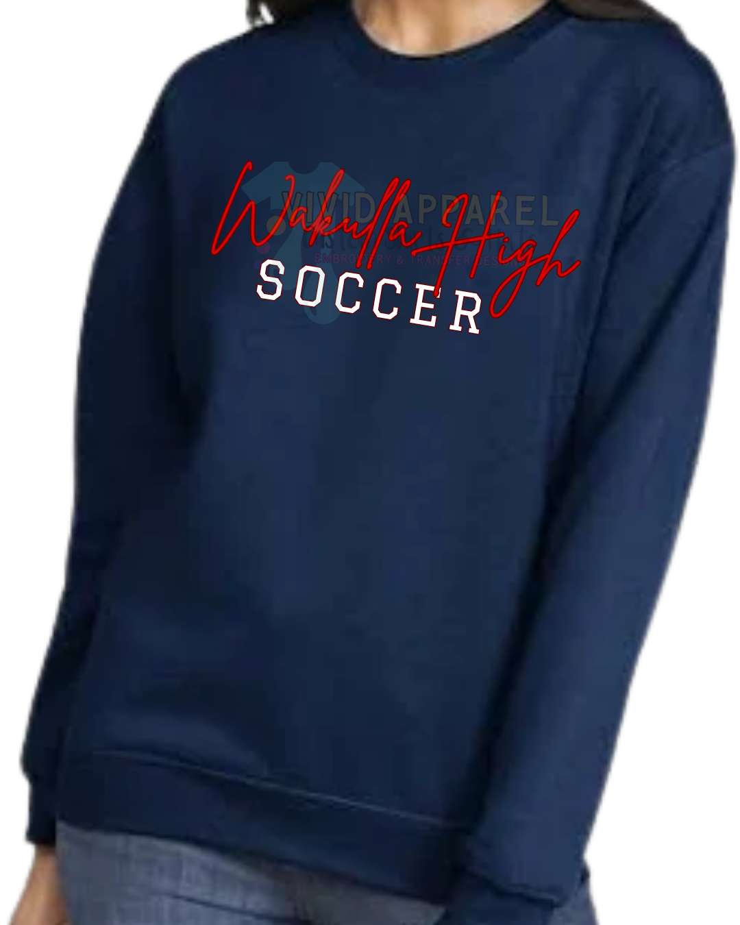 Wakulla High Soccer Crewneck Sweatshirt