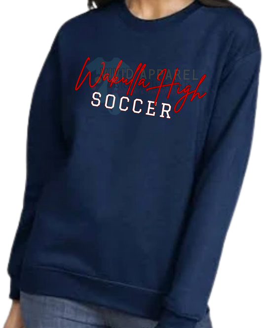Wakulla High Soccer Crewneck Sweatshirt