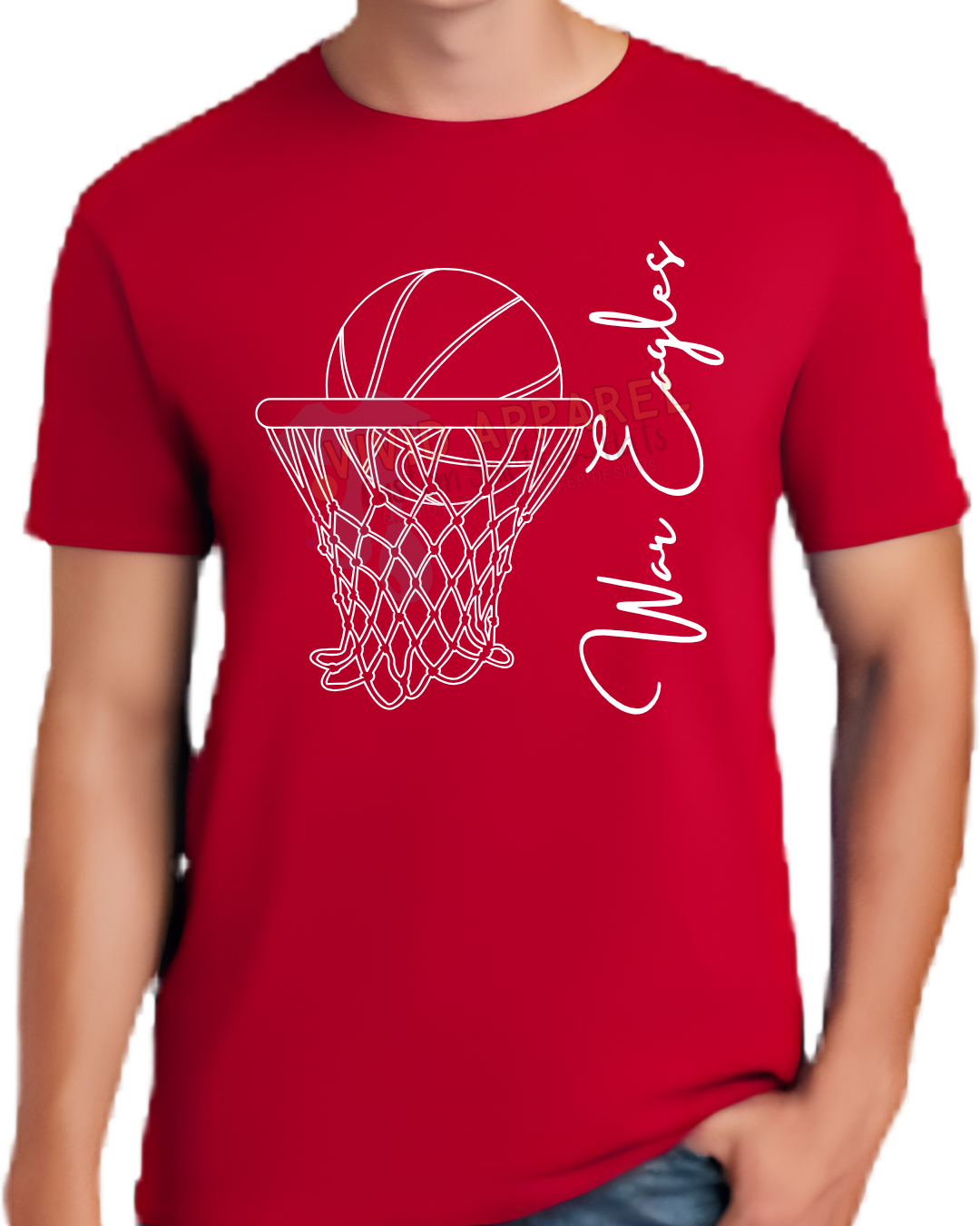 War Eagles Basketball Tee