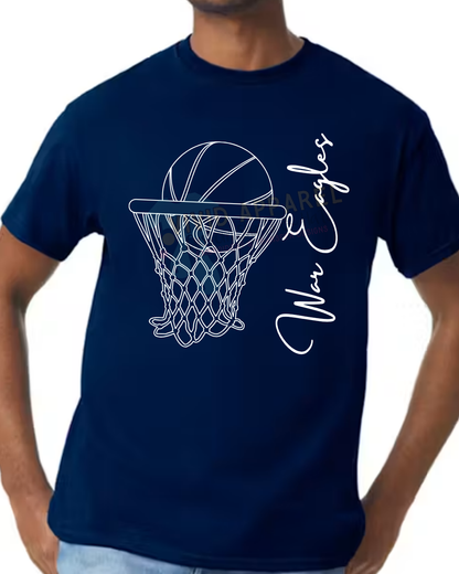 War Eagles Basketball Tee