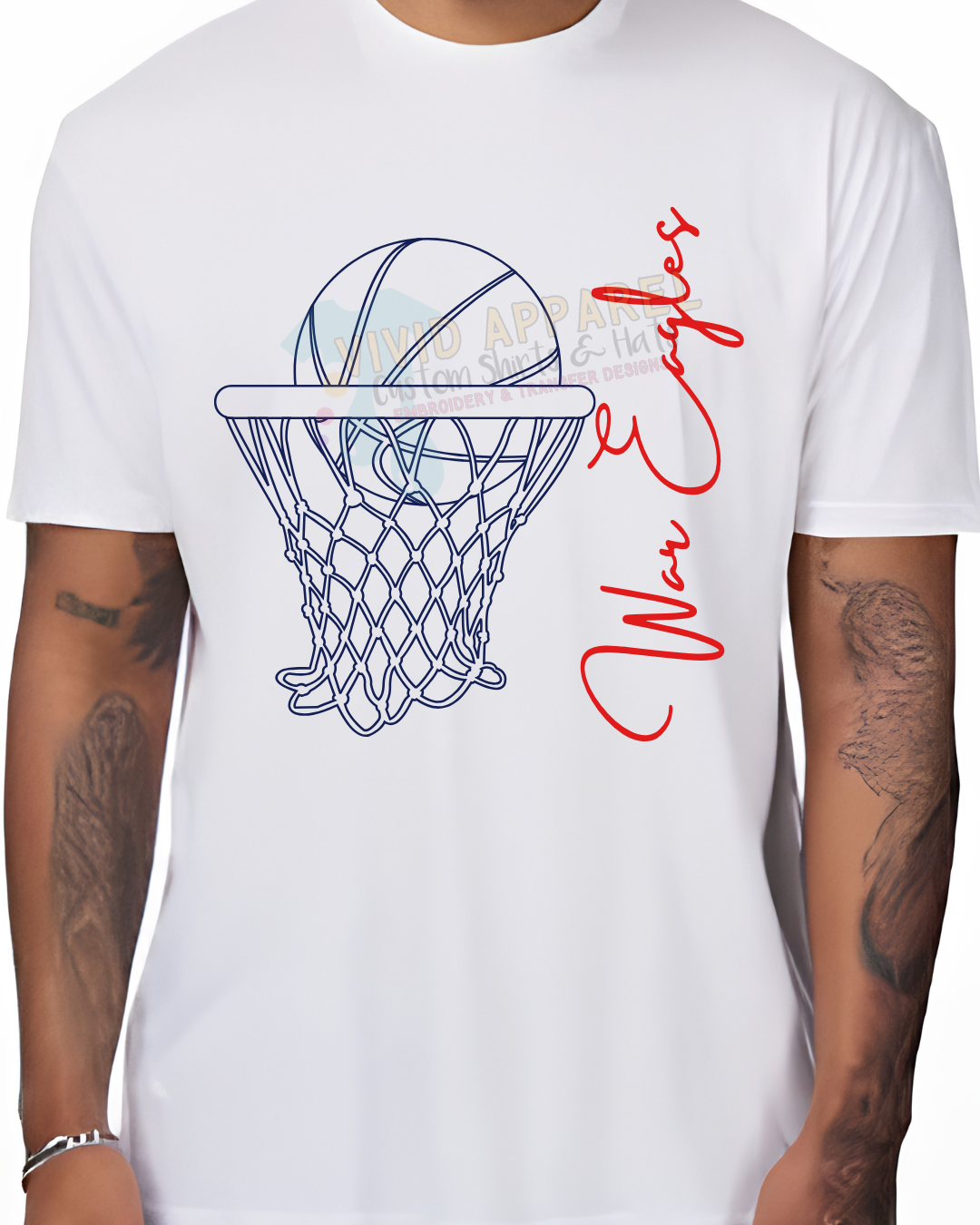War Eagles Basketball Tee