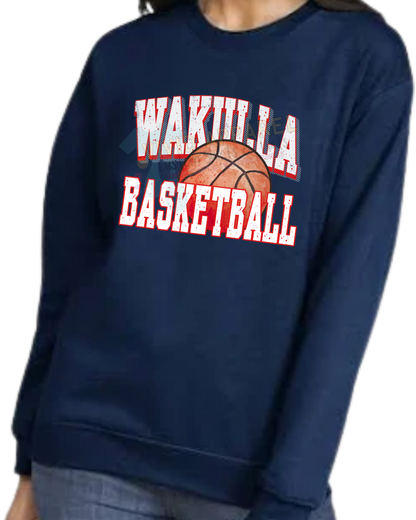 Wakulla Basketball Crewneck Sweatshirt