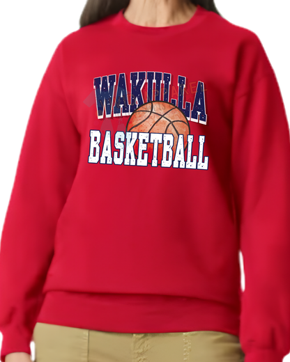 Wakulla Basketball Crewneck Sweatshirt