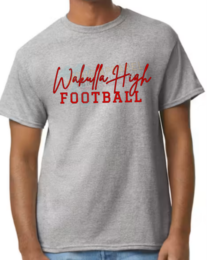 Wakulla High School Football Tee