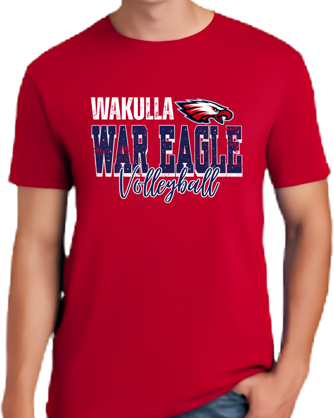 Wakulla War Eagle VB Tee